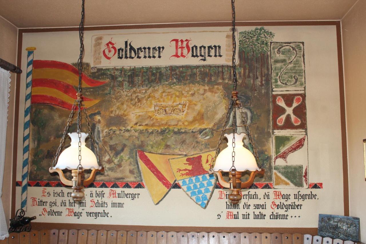 Hotel Zum Goldenen Wagen Maulburg Екстер'єр фото